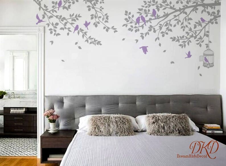 Wall decals Nature Wall stickers Nursery New Branches with Etsy