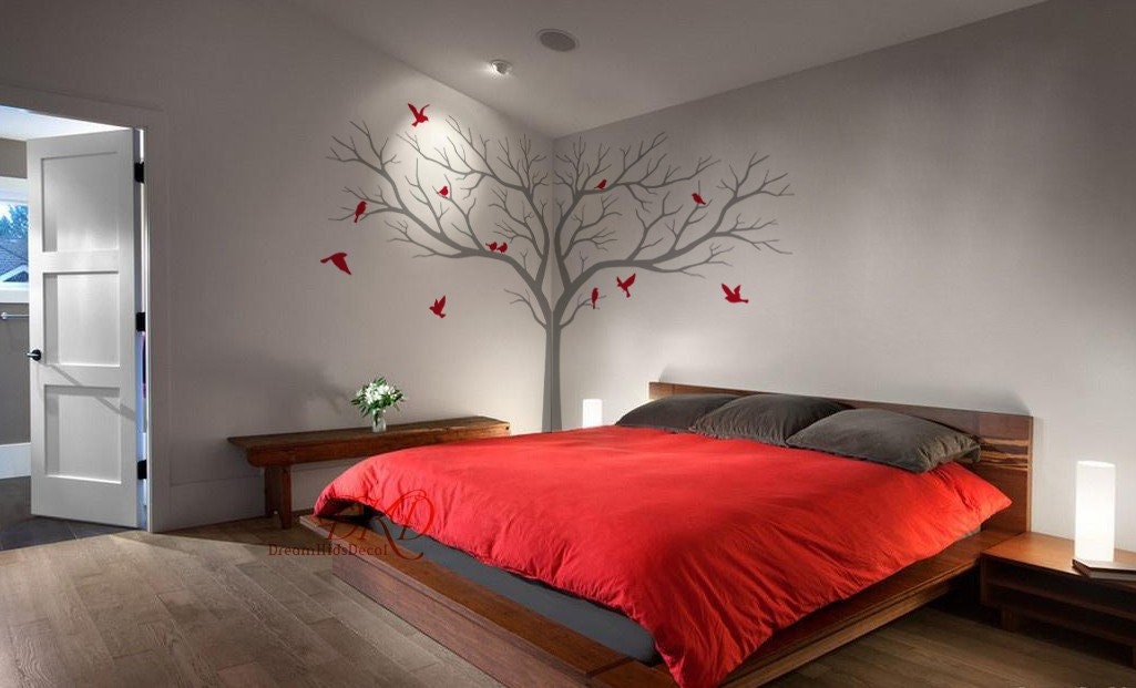 Tree Wall Decal Wall Sticker Tree Home Tree Wall Etsy UK