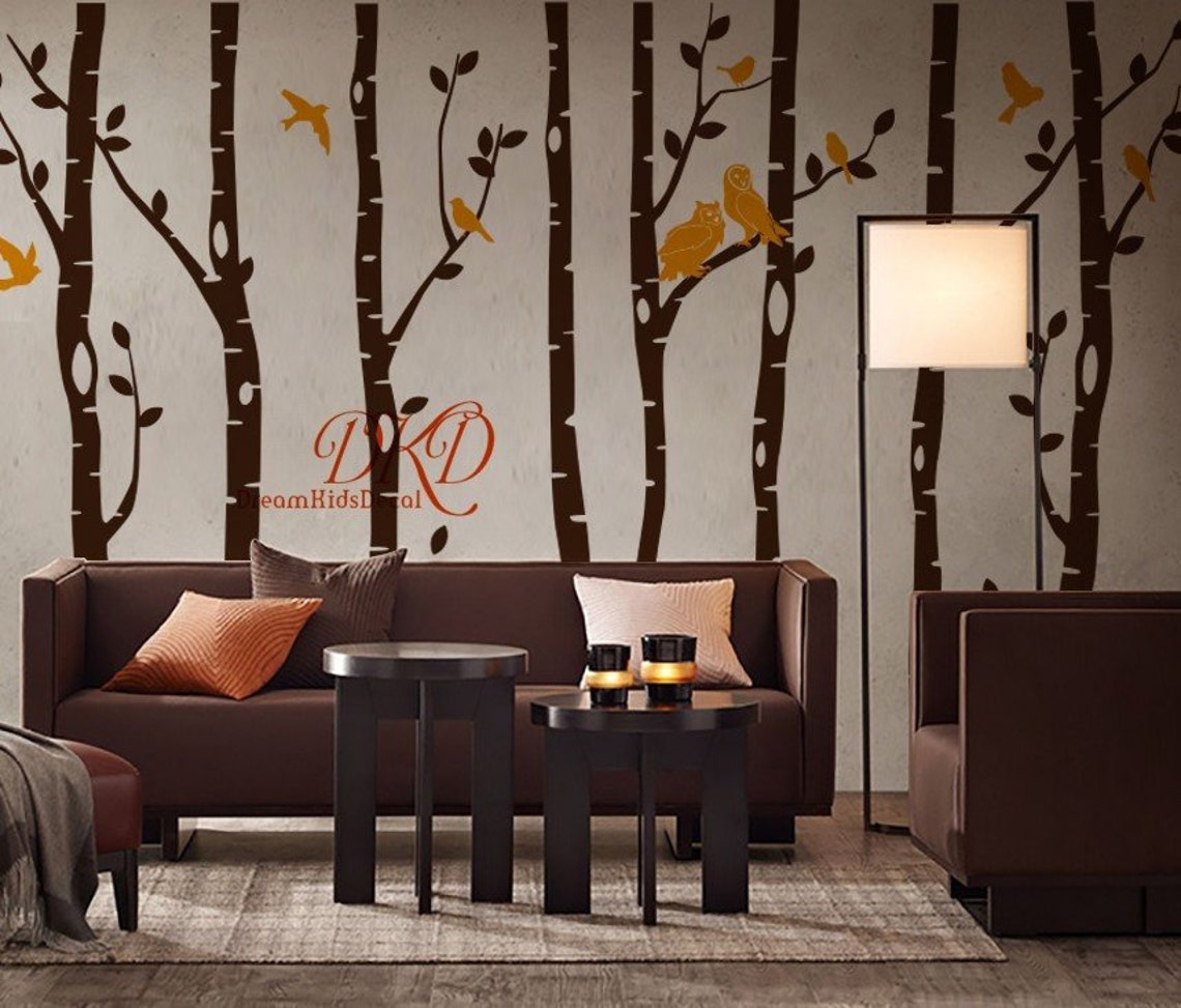 Wall decal nature wall decals vinyl wall decals for Kids Etsy