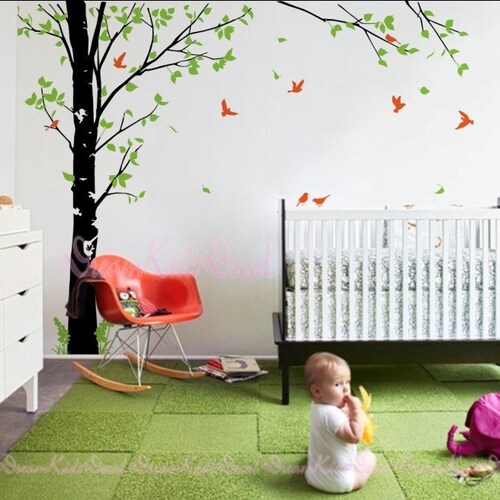 Wall Decal Tree Wall Decal living Room Wall Decalstree Etsy