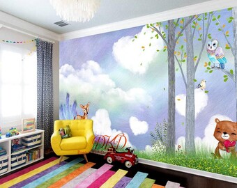 Details about   3D Sky Cross God  78 Wallpaper Murals Dercor Kids Nursery Wallpaper Mural AU 
