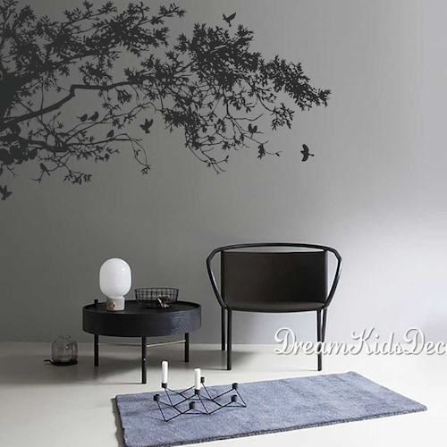 Vinyl Wall Decals Tree Wall Decal for Nurserycorner Top Tree Etsy