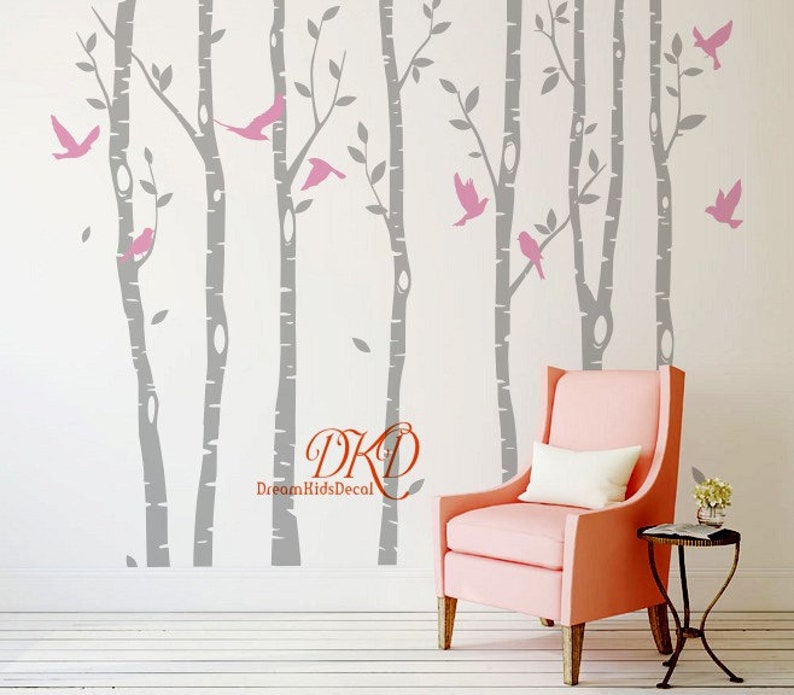 Nursery Wall Decals Nature Wall Decals Vinyl Wall Decal Etsy