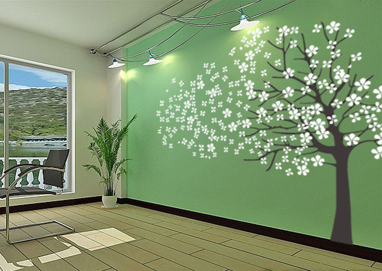 Nursery Decoration Wall Decals for Girls Wall Decal Tree Etsy