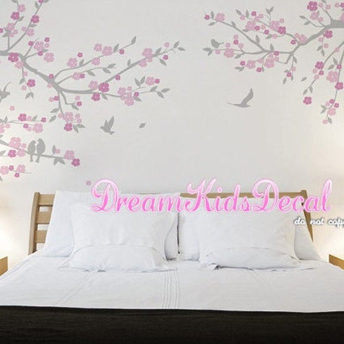 Cherry Blossoms Wall Decal Nursery Wall Decal Wall Decals | Etsy