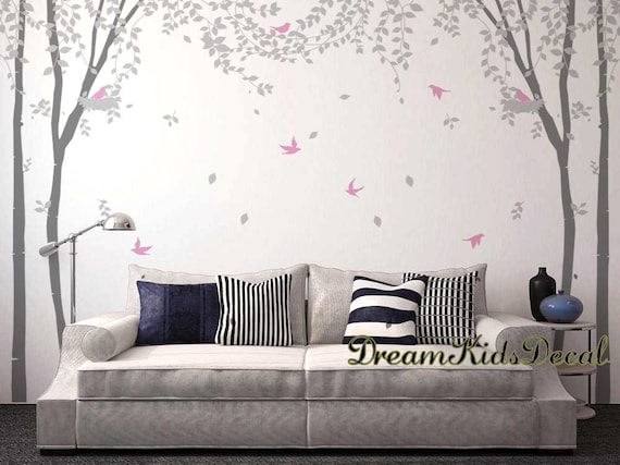 Tree Wall Decals Nature Wall Decals Vinyl Wall Decal Nature