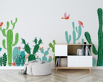 INDIGOS UG - Decalcomanie da muro - Lime Green, 96x41cm