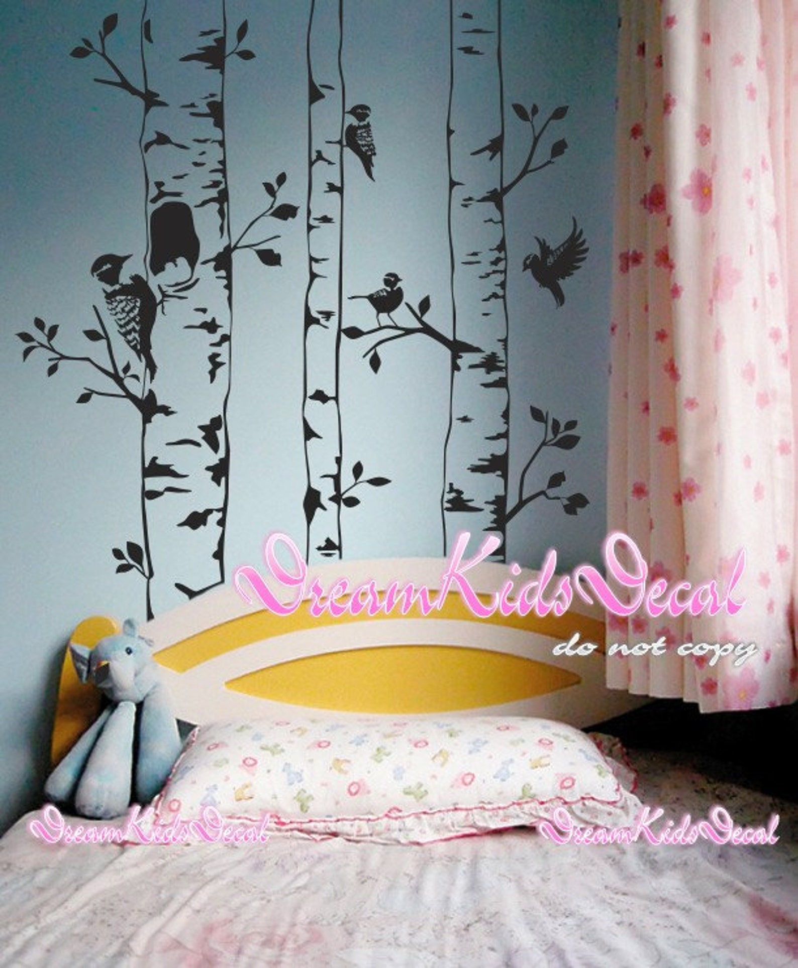 Tree Vinyl Wall Decals Nursery Wall Decals Children Wall - Etsy