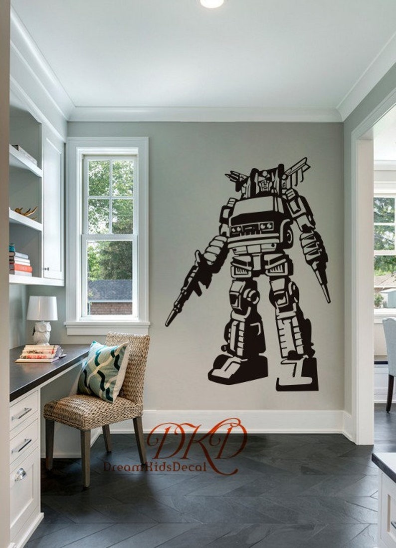 Nursery Wall decals Boy Nursery Wall DecorTransformers Vinyl Etsy