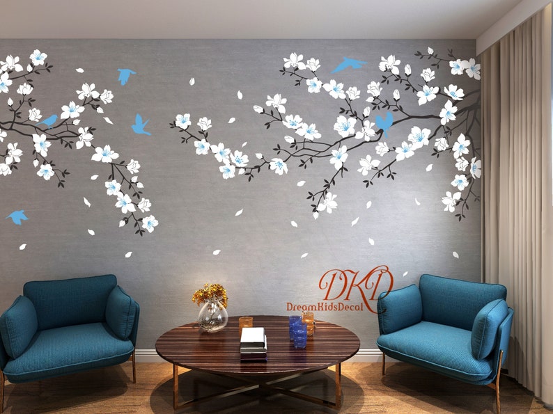 Nursery Wall Decal Wall Sticker-Cherry Tree Mural image 5