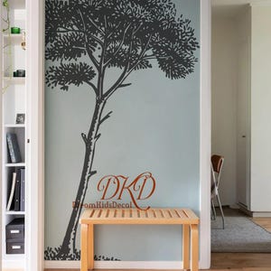Tree Wall Decal: Hand-Painted Style Vinyl Nursery Decor