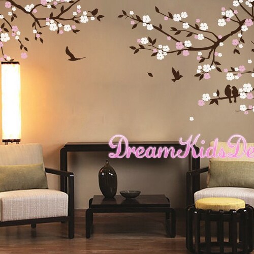 Cherry Blossoms Wall Decal Nursery Wall Decal Wall Decals Etsy