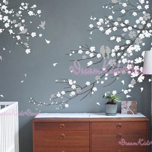 Cherry blossoms Wall Decal Wall Sticker tree decals-DK006 image 3