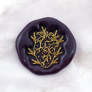 Wax Seal Stamp - 1pcs Magic Heart Metal Stamp / Wedding Wax Seal Stamp / Sealing Wax Stamp (WS1116)