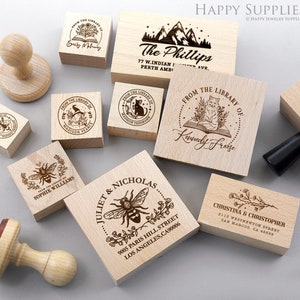Grote aangepaste postzegels, kleine aangepaste postzegels, aangepaste rubberstempel, gepersonaliseerde bedrijfslogostempel, zelfinktende verpakkingszegels, bruiloftsstempel