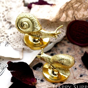 Brass Design Wax Seals with Handles