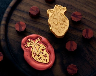 Wax Seal Stamp - 1pcs Magic Heart Wax Stamp , Metal Stamp , Wedding Wax Seal Stamp , Sealing Wax Stamp (WS953)