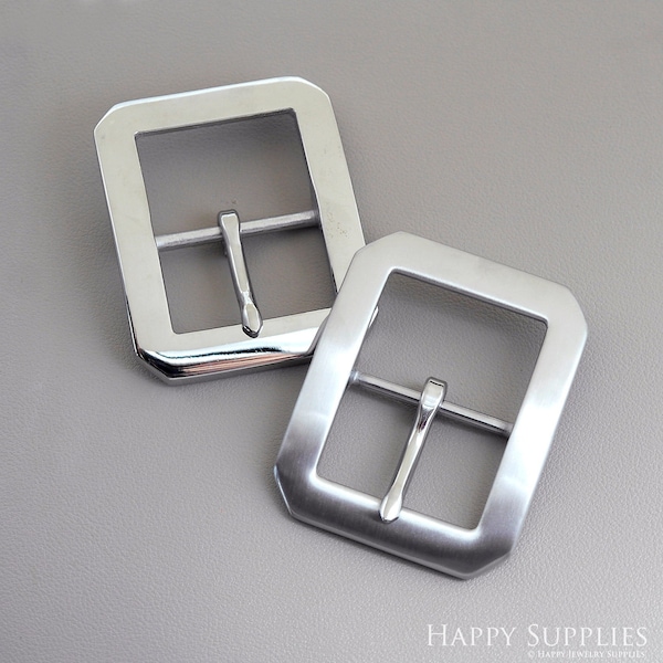 40 mm Hochleistungs-Edelstahl-Leder-Gürtelschnalle zum Selbermachen, Edelstahl-Gürtelschnalle zum Befestigen, Leder-Herstellungs-Hardwares, Herren-Gürtelschnalle