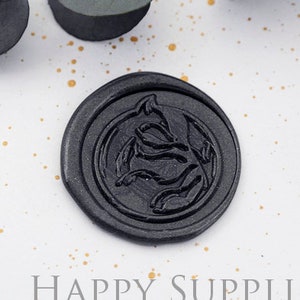 Wax Seal Stamp - 1pcs Curled Fox Metal Stamp / Wedding Wax Seal Stamp / Sealing Wax Stamp (WS519)