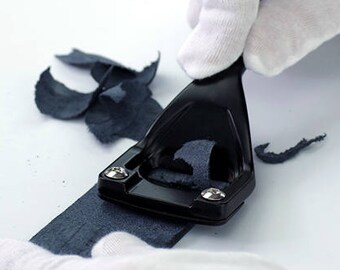 Skiver Leathercraft Skiving Tool Edge DIY Hand Working Skiving Skiver Tool Blade for Thinning Leather