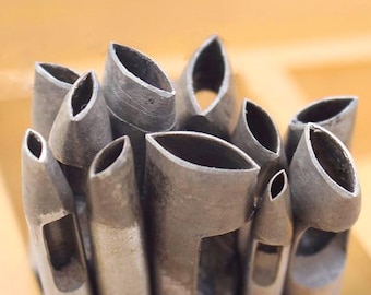 4mm-33.7mm Ellipse Hole Puncher/Fabricant de trous pour l'artisanat du cuir/outil de perforation du cuir/outil d'artisanat du cuir/outil de cuir en acier durable