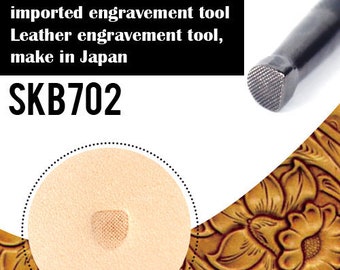 1pcs Leather Carving for Leather Craft, DIY Leather Craft Stamp for Hand Stamping Custom Steel Seal,Steel Leather Engrave Tool (SKB702)