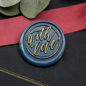 Wachs-Siegel-Stempel - 1pcs mit Liebe Metall Stempel / Hochzeit Wachs Siegel Stempel / Siegel Wachs Stempel (WS648) - 85BT