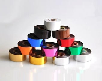 Foil paper for leather stamp foil stamping