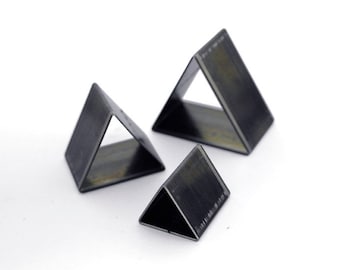 10mm-100mm Triangle Leather Cutting Die Earring / Leather Die Cut Mold / Leather Earrings Die Cutter / Polymer Clay Cutters