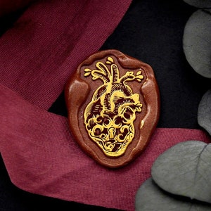 Wax Seal Stamp - 1pcs Magic Heart Metal Stamp / Wedding Wax Seal Stamp / Sealing Wax Stamp (WS953)