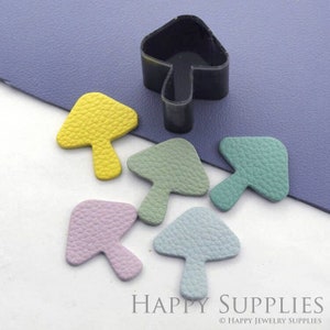 25mm-100mm Mushroom Leather Cutting Die Earring / Leather Die Cut Mold / Leather Earrings Die Cutter / Polymer Clay Cutters