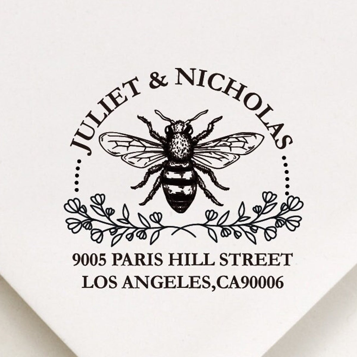 Custom Address Stamp