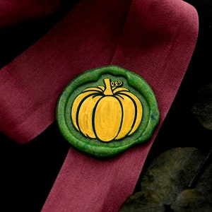 Wax Seal Stamp - 1pcs Pumpkin Halloween Metal Stamp / Wedding Wax Seal Stamp / Sealing Wax Stamp (WS930)