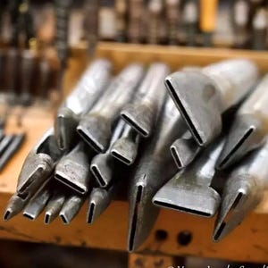 3mm-20mm(1mm width) drilling bit/Flat Hole Puncher/Hole Maker for Leather Crafts/Leather Tool-Hole Punch-Craft /Durable Steel Leather Tool