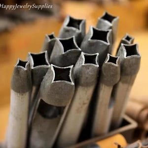 4mm-7mm Star Hole Puncher/ Hole Maker for Leather Crafts/ Leather Tool-Hole Punch-Craft /Leather Craft Tool/Durable Steel Leather Tool