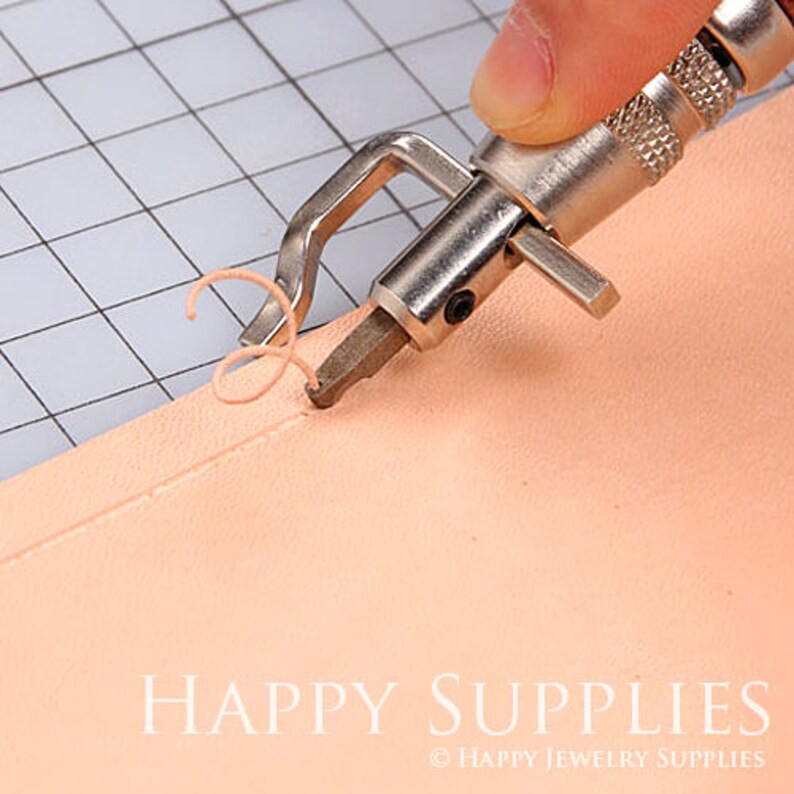 5 in 1 Adjustable Leather Edge Stitching Groover Set Crease Etsy