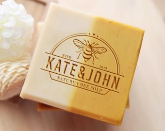 Custom Soap Stamp - Custom Acrylic Soap Stamp / Soap Mold / Natural Soap Making / Handmade Acrylic Soap Stamp / Wedding Cookie Stamp