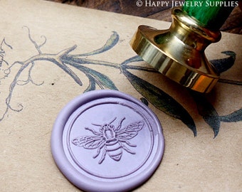 Wax Seal Stamp - 1pcs Bee Metal Stamp / Wedding Wax Seal Stamp / Sealing Wax Stamp (WS046) - 85BT