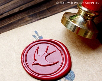 Wax Seal Stamp - 1Stk Schwalbe Metallstempel / Hochzeitsstempel / Siegelstempel / Siegelstempel (WS106)