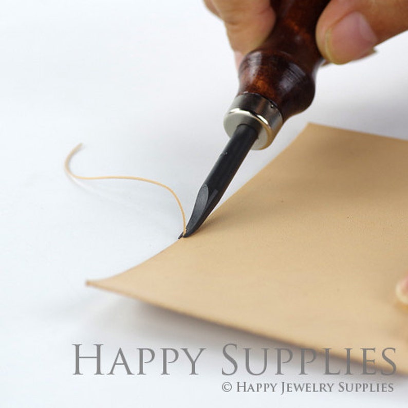 Leather Edge Stitching Groover Set Crease Leather Craft for Etsy