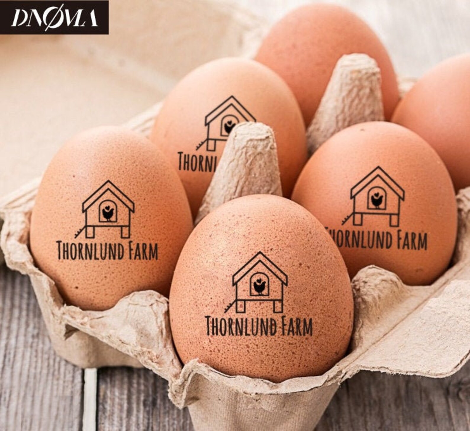 Egg Stamp Custom Egg Stamp Custom Egg Carton Stamp Fresh Etsy