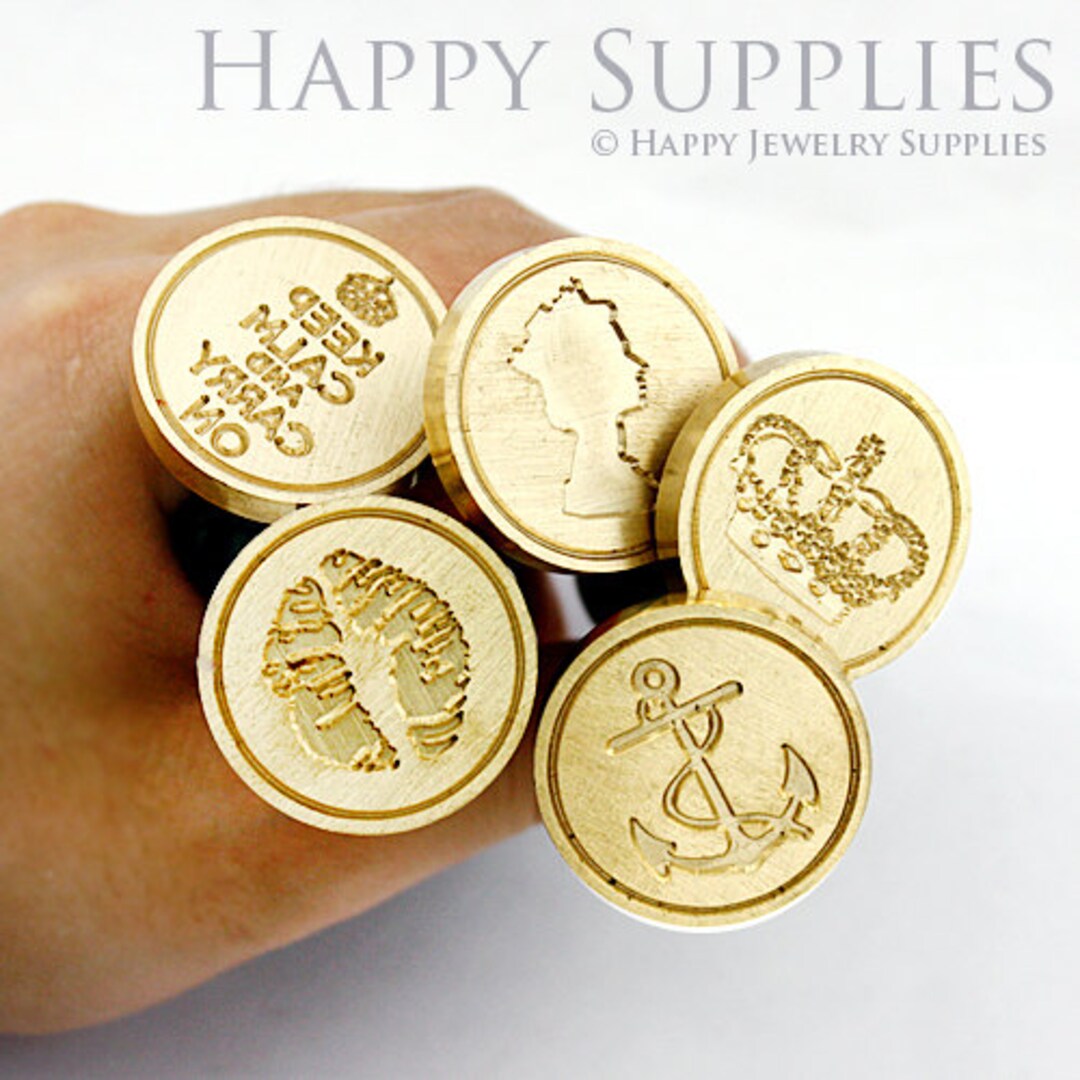 Custom Wax Seal Stamp / Personalized Sealing Wax Stamp / Custom Family
