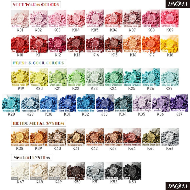 WS809 Wax Seal Stamp 1pcs 30mm Oval Floral Flower Stamp Wedding Wax Seal Stamp Sealing Wax Stamp