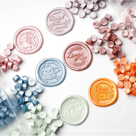 Sealing Wax - Octagon Sealing Wax Beads (22 Colors)