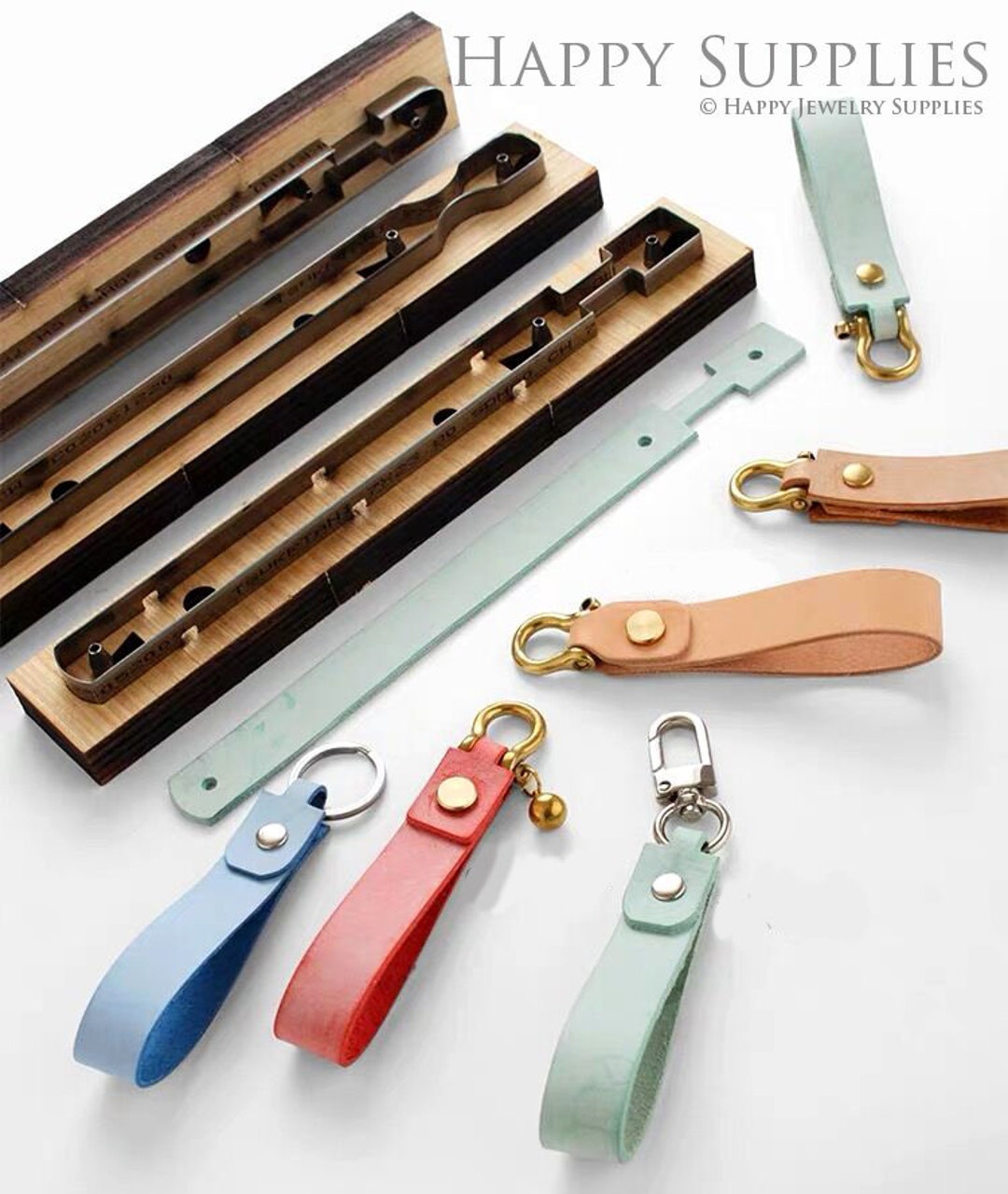 Keychain Leather Cutting Die / Keyring Steel Leather Die Cut Mold