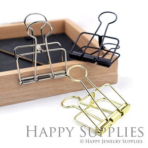 51mm / 32mm / 19mm Vintage Style Hollow Out Long Tail Clip / Binder Clip (C01)