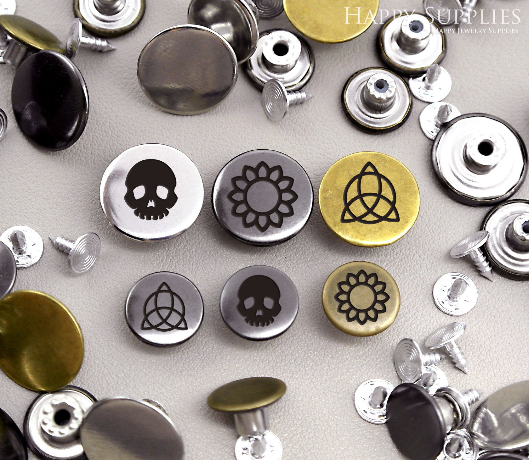 Kit De Réparation Bouton De Jean En Métal - Boutons De Remplacement Ajustables, Neuf, Générique