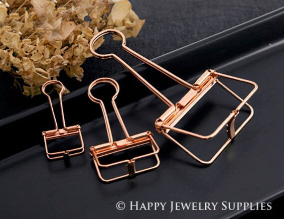 51mm / 32mm / 19mm Vintage Style Hollow Out Long Tail Clip 