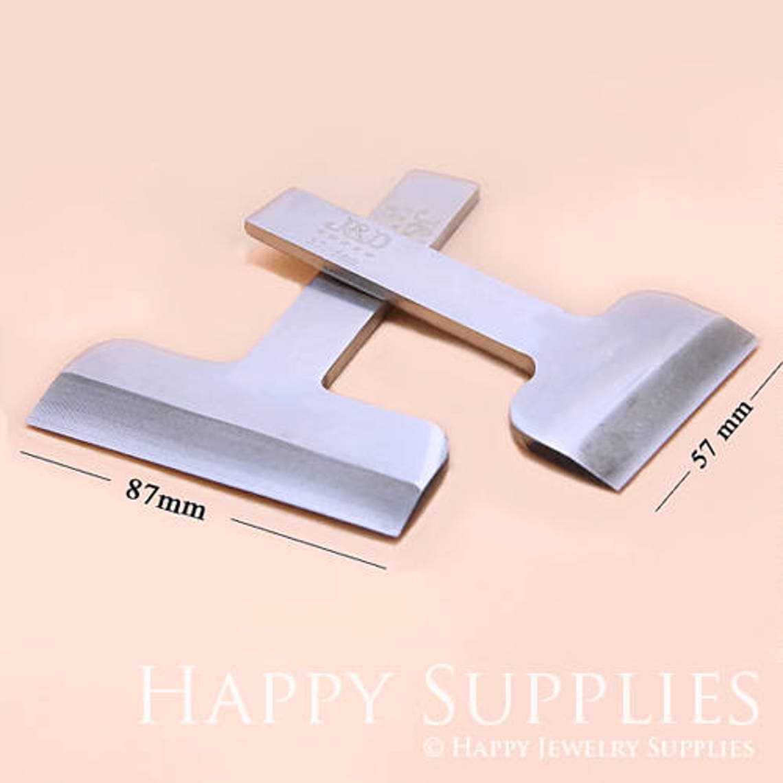 Flat Punch Tool Leather Craft Flat Wide Punch Etsy