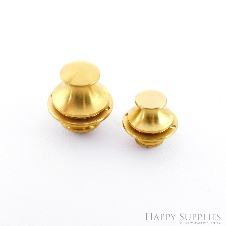 2pcs Solid Brass Snap Lock Closure for Bag Purse Leather Craft, High ...